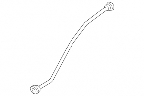 Cooling system return pipe radiator tank Audi A6 C7 16-18 rest 2.0