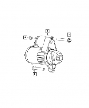 Starter Dodge Dart 13-16 2.0 2.4