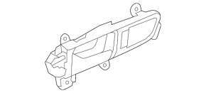 Inner front left door handle for VW Passat b7 12-15 USA