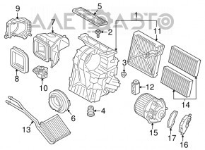 BMW X2 F39 18-23 Heater Resistor