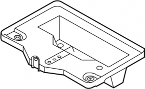 Base mount battery Nissan 350z