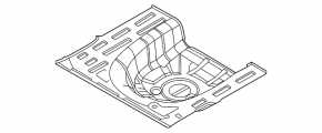 Trunk trough Hyundai Elantra 21-