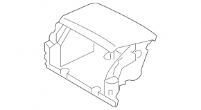 Subaru Legacy 15-19 Center Console Pocket