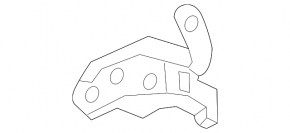 Upper front left door hinge Honda CRV 17-22
