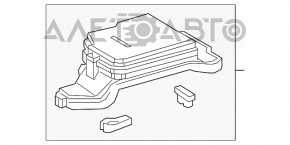 Lexus RX450h 16-19 Underhood Fuse Box Cover