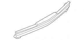 Nissan Murano z50 03-07 rear bumper absorber
