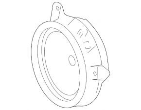 Speaker rear left Toyota Highlander 20-