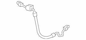 Air conditioning condenser-compressor pipe for Toyota Sequoia 2008-2020