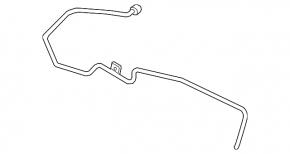 Automatic transmission cooling pipe outlet Porsche Macan 17-18 2.0T