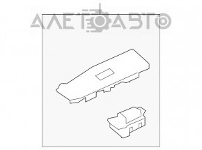 Front right window lift control Kia Sorento 16-18 with black trim