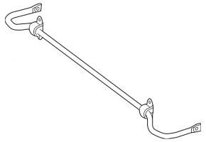 Rear stabilizer bar for Mercedes X247 GLB 20-26