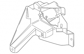 PTF bracket right Ford Fusion mk5 13-16 SIGNEDA