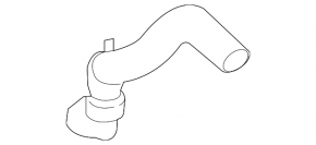 Lower cooling pipe Ford Edge 15-23 2.7T