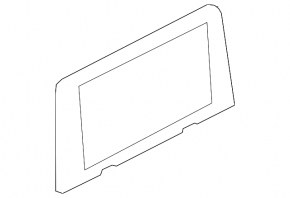 Mazda 6 18-21 USA navigation display monitor, scratches