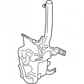 Lincoln MKZ 17-20 Windshield Washer Reservoir Without Lid and Sensor
