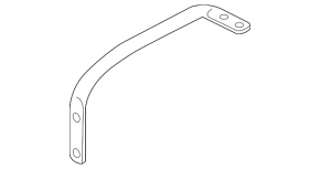Right wing bracket Ford Mustang mk6 18-23 front