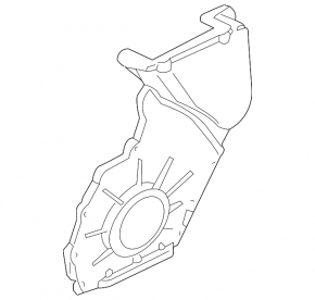 Front Engine Cover VW Passat b7 12-15 USA 3.6