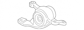 Lower control arm silent block front left BMW X1 F48 16-22 with bracket
