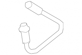 Brake hose rear left BMW i3 14-20