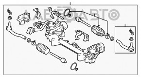 Infiniti Q50 17-20 RWD Power Steering Rack