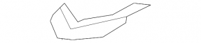 Left front bumper mount for BMW X3 E83 03-10 With aero package, 2004-06, Without aero package, 2007-10