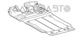 Toyota Sienna 11-12 brown floor covering for 8 seats