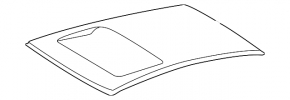 Metal roof for a sunroof for a Toyota Solara 2.4 04-08