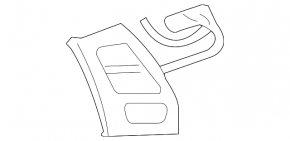 Left SE control buttons on the steering wheel Toyota Camry v40 2.4