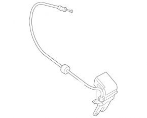 Mercedes W211 Trunk Lid Lock