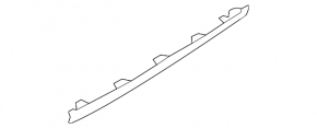 Right rear bumper molding Mercedes E-class W212 14-16