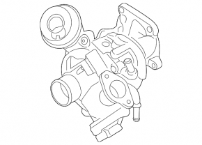 Turbo Ford Focus mk3 15-18 1.0T 71k, broken fitting