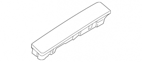 Projection of parking sensors indicator onto the windshield of Ford Mustang mk6 15-23