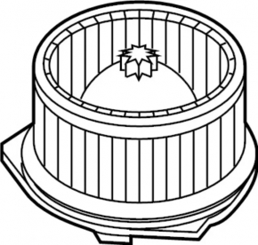 Motor heater fan Nissan Altima 19-25
