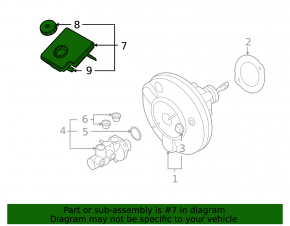 Mini Cooper Countryman R60 10-16 Brake Tank