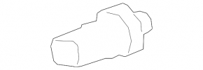 Honda Accord 13-17 hybrid oil pressure sensor, on the vtec valve