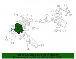 Subaru b10 Tribeca Air Filter Housing