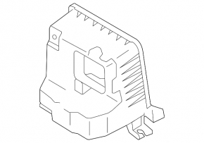 Subaru XV Crosstrek 13-17 Air Filter Housing Lower Cover