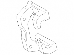 Rear right caliper bracket for Toyota Rav4 13-18 281/12mm
