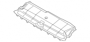 TV cover for Audi A7 19-25