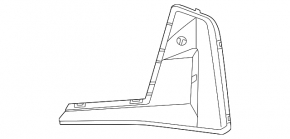 Front bumper grille right BMW X3 G45 24-25 M package