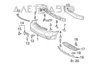 Toyota Prius 2009 Front Bumper Absorber
