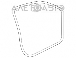 Front left door seal for VW Tiguan 18-24