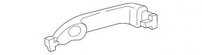 Toyota Highlander 2013 Front Right Outer Door Handle