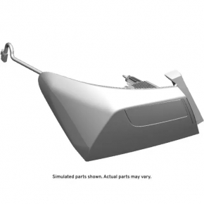 Light outer wing left Chevrolet Malibu 16-25 halogen