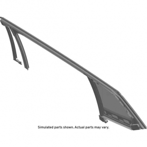Upper rear right door molding Chevrolet Equinox EV 24-26