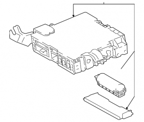 Telematics Transceiver Control Module Toyota Prius 50 19-22