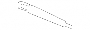 Rear wiper arm for Kia Sportage 17-22 with plug