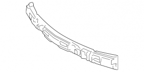 Front bumper absorber Mercedes X164 GL 10-12