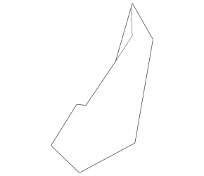 Door trim inner rear left Ford Fiesta 11-19