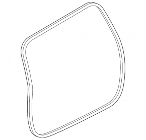 Rubber seal for tailgate Ford Escape MK3 13-